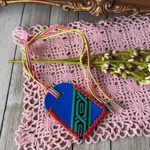 Consuela Leather Luggage Tag Charm for your bag or tote